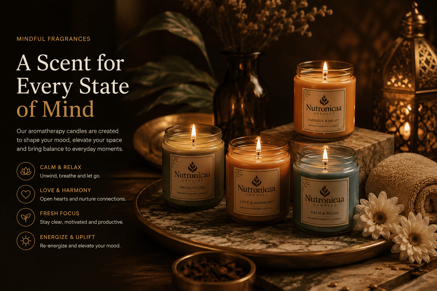 Nutronicaa Aromatherapy Candles