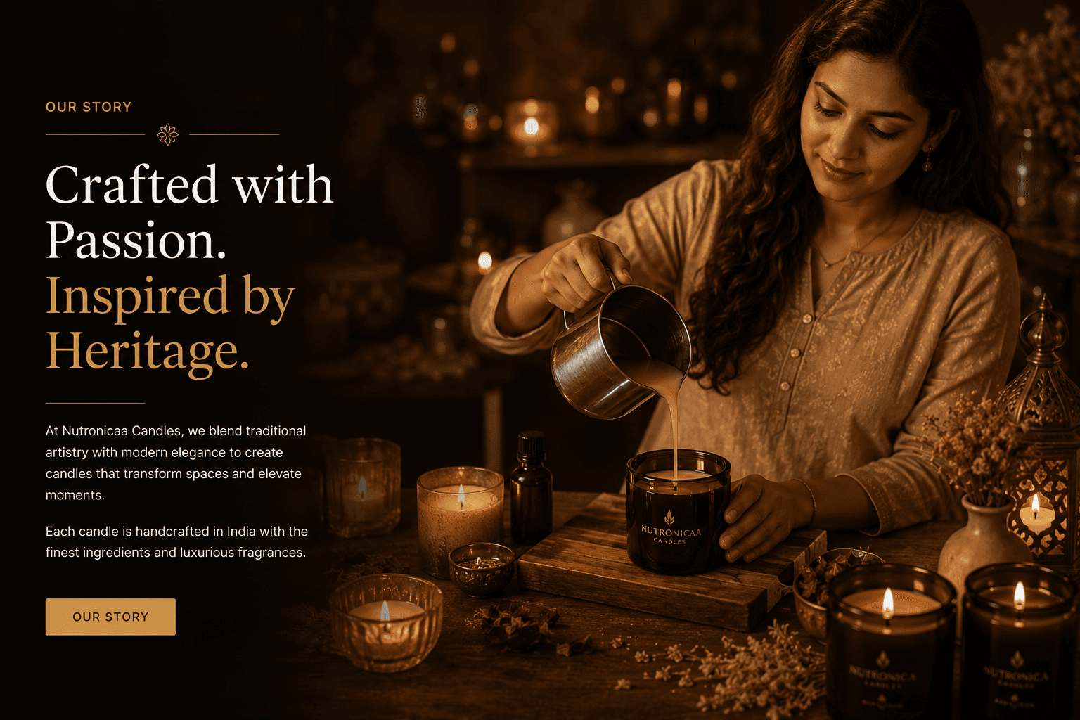 Nutronicaa Candles Story